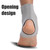2 Pcs Ankle Brace Adjustable Compression Ankle Brace Breathable Nylon Ankle Support for Men Women Sports Protection