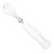Electric Hand Mixer Foldable 3 Gear High Speed Cordless Portable Egg Whisk with 2 Heads White