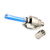 2PCS LED Bike Wheel Light Decorative Plastic Blue Cool Bike Tire Light with Battery for Modification