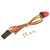 RC Car Alarming Light 5 Light Modes High Simulation Round Compact 10x15mm LED Warning Light for 1/10 RC Car Red