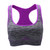 Women Gym Suits Yoga Bra Leggings Fitness Sports Wear (Purple M)