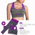 Women Gym Suits Yoga Bra Leggings Fitness Sports Wear (Purple M)