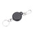 60cm Stainless Steel Wire Rope Retractable Key Chain Stretching Key Clasp Anti Lose Keyring