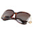 Women Sunglasses Polarized Eye Care Round Lightweight Trendy Sun Glasses for Sunny Day Summer Beach