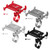 GUB Anti-slip Bicycle Adjustable Phone Holder Mount Aluminum Bike Handlebar Mobile Phone Holder Handlebar Clip Stand for 3.5-6.2inch Smart Mobile Phone