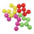 24Pcs Golf Ball Set Rubber Colorful Good Resilience 2 Layer Golf Ball for Women Entry Level Players B153