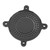 RC Fan Cover 50mm Aluminum Alloy CNC Machining Protective Light Weight ESC Cooling Fan Cover Black
