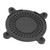 RC Fan Cover 50mm Aluminum Alloy CNC Machining Protective Light Weight ESC Cooling Fan Cover Black