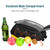 3-in-1 Bike Rack Bag Trunk Bag Waterproof Bicycle Rear Seat Bag Cooler Bag with 2 Side Hanging Bags Cycle Cargo Luggage Bag Pannier Shoulder Bag