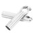 1 Pair 7075 Aluminum Alloy Bicycle Handlebar Grip Bike Bar End Handlebar Ends for Road Mountain Bikessilver