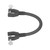 Ski Tip Connector Professional Speed Control Durable Portable Ski Training Aid for Beginners Kids Black