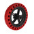 LYH L010 Electric Scooter Tire Hub Solid Shock Absorbing Electric Scooter Tire for Xiaomi M365pro Pro2 Pro3 Red