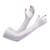 Ice Silk Arm Sleeves Slip Resistance Lengthened UV Protection Arm Cooling Sleeves for Cycling Outdoor Fishing Driving White