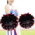 Cheerleadering Pom Poms Pompoms for Dance Party School Sports Competition (Silver+Red)