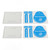 Drone Camera Lens Protector Film Tempered Glass 9H Hardness Scratch Proof Tempered Drone Lens Film for MINI 4 PRO 2 Set
