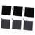 6 Pieces Winter Ski Neck Gaiter Drawstring Neck Warmer Unisex Windproof Thermal Face Scarf for Outdoor Skiing Fishing