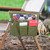 Chair Caddy Bag Hanging Bedside Organizer Storage Bag Pocket Chair Hospital Beds Camp Canvas OD Green