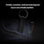 Keyring Black Aluminium Alloy Light Portable Easily Disguised Keyring for Outdoor Travel