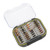 64 Pcs Fly Fishing Flies Stainless Steel Colorful Fishing Lure Kit Fishing Fly Hooks Set with Waterproof Storage Box