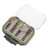 64 Pcs Fly Fishing Flies Stainless Steel Colorful Fishing Lure Kit Fishing Fly Hooks Set with Waterproof Storage Box