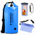 TOMSHOO Set of 3 Dry Bags Waterproof Lightweight Sealed Dry Backpack with Detachable Shoulder Strap Waist Pack Touchscreen Phone Pouch for Travel Swimming Fishing Beach Essentials Accessories