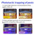 Flea Capture Trap Light Bulbs with 5 Sticky Pads Flea Killer Bed Bug Traps for Cats Dogs