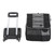 35L Rolling Cooler Bag with Wheels Waterproof Oxford Cloth Insulation Bag Lever Type Trolley Box Gray