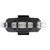 USB Rechargeable Waterproof Bicycle Tail Light Cycling Rear LED Warning Light Cycling AccessoryWhite
