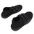 Barefoot Shoes Shock Absorption Nylon Rubber Weightlifting Shoes for Wrestling Squatting Training Black 41