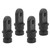 4 Pcs Bimini Top Fitting Nylon Eye End Top Bimini Top Hardware Cover Cap for Marine Boat 5/8