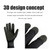 1 Pair 3mm Organic Fiber Dive Gloves Cut Resistant Stab Resistant Anti Abrasion Non Slip Gloves Thermal Gloves for Diving Snorkeling Spearfishing