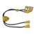 Archery Leather Finger Guard Comfortable Regulating Ergonomic Simple Use Archery Bow Thumb Ring Yellow