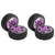 4Pcs RC Wheels and Tires Set Aluminum Wheelhub Rubber Tire for HSP 94122 94123 TT01 WF06 1/10 RC Car Crawler Purple