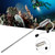 KEEPdiving Stainless Steel 30cm Diving Lobster Stick Pointer Underwater Shaker Noise Maker with Scale Hand Strap