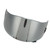 Motorcycle Helmet Visor Lens Replacement Windproof UV Protection Half Helmet Visor Lens for FF358 FF396 Helmets Silver