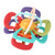 Manhattan Ball Plastic Cement Baby Teether Teethers Light Weight Baby Sensory Toys Ball for Children Infant