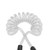 1.2m/ 4ft Surfboard Leash Coiled Sup Leash Leg Rope Elastic Safety Outdoor SUP Strap