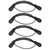 Canoeing Plastic Nylon Webbing Handle with Screw Fixed Button Set for Canoe Dugout