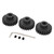 3pcs Steel M1.5 Pinion Gear Set 8mm Motor Pinion Gear with M5 Set Screw for 1/5 1/8 1/10 RC Car 22T