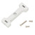 RC Car Upgrade Parts Metal Rear Bumper Collision Beam for WPL Military Truck