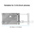 GUB Road Bike Aluminum Alloy Handlebar Universal Mini Phone Holder Mount Support (Titanium)