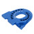 Aluminum Alloy Motor Plate Motor Mount Plate for Traxxas 1/10 RC Crawler Car Replacement Blue