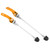 2Pcs Bicycle Hub Quick Release Lever 145mm Front 185mm Rear  Wear Resistance Quick Release Skewer for Bike WheelYellow