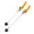 2Pcs Bicycle Hub Quick Release Lever 145mm Front 185mm Rear  Wear Resistance Quick Release Skewer for Bike WheelYellow