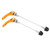 2Pcs Bicycle Hub Quick Release Lever 145mm Front 185mm Rear  Wear Resistance Quick Release Skewer for Bike WheelYellow