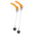 2Pcs Bicycle Hub Quick Release Lever 145mm Front 185mm Rear  Wear Resistance Quick Release Skewer for Bike WheelYellow