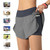 Women Running Shorts 2-in-1 with Pocket Wide Waistband Coverage Layer Liner Lounging Sport Yoga Leggings Fitness Workout Athletic Gym Home Sportswear