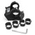 Bike Basket Mount Bicycle Front Pet Carrier Mounting Holder Pet Quick Release Cycle Front Basket Handlebar Adapter