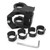 Bike Basket Mount Bicycle Front Pet Carrier Mounting Holder Pet Quick Release Cycle Front Basket Handlebar Adapter