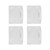 78A 60x45mm HighElastic Skateboard Flash Wheel PU Filling for Longboard Cruiser Board(White )